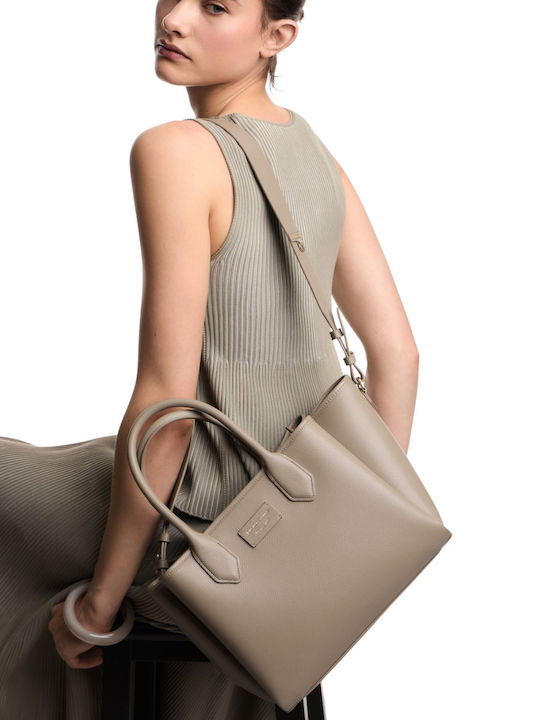 Women's Shoulder Bag Beige