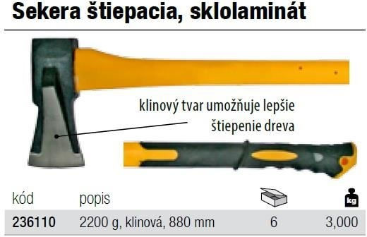 Strend Pro SGTT Äxte Kopf Gewicht 2000gr