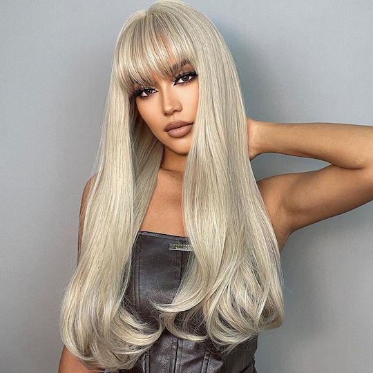 Animis Beauty Role Playing Wig With Synthetic Hair In Blonde Colour 65cm
