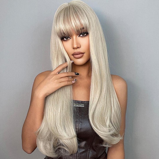 Animis Beauty Role Playing Wig With Synthetic Hair In Blonde Colour 65cm
