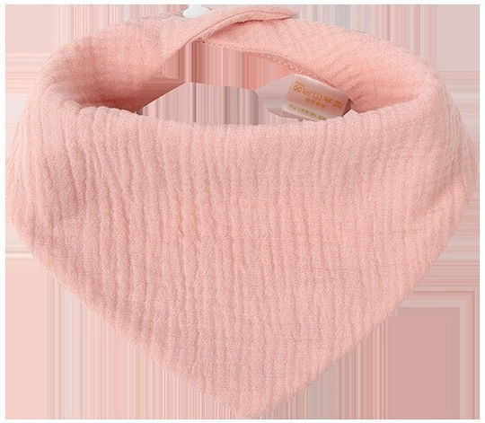Alista Home Bandana Din 100% Bumbac Cu Buton Roz