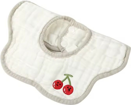 Alista Home Baby Lätzchen Aus 100% Baumwolle Weiß