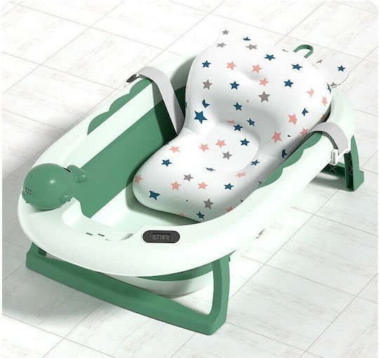 Alista Home Cadă Pliabilă pentru Bebeluși cu Termometru Verde