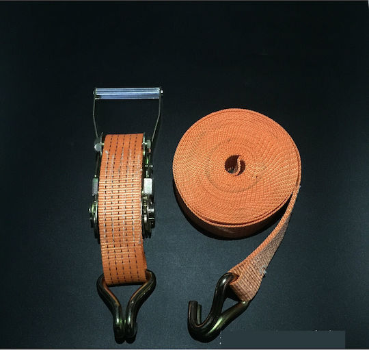 Ratchet Tie-down Strap Alista Home 10 M Length 5 Cm Width Orange