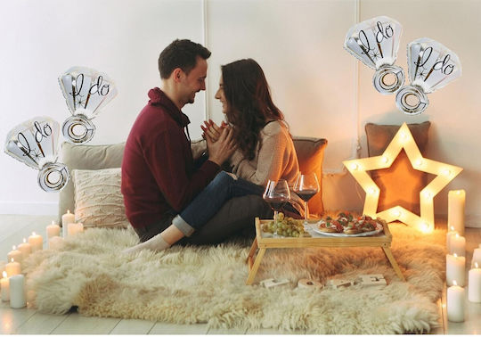 Wedding Foil Jumbo White Balloon 60cm
