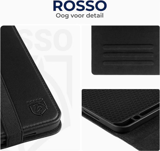 Rosso Element Flip Cover Black (Samsung Galaxy Tab A11 A9 8.7 X133 X135 X110 X115)