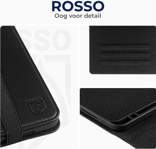 Rosso Флип Капак Черен (Samsung Galaxy Tab S11 Ultra)