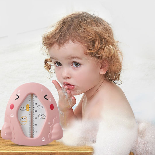 Alista Home Analog Bath Thermometer 5°C to 50°C Pink