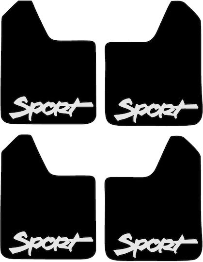Set 4 Barițe Noroi Cauciuc Mașini Universal Model Sport Mărime 30 X 23cm