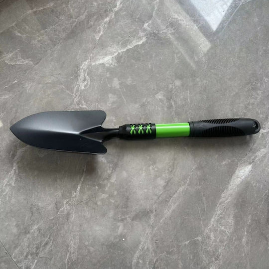 Set 4 Unelte De Grădină Alista Home Plantare Sol Cultivare Îngrijire Plante Carbon Pvc Material Greblă Săpăligă Cu Două Capete Lopată Mică Lopată Lată 43 X 11 Cm Negru Verde