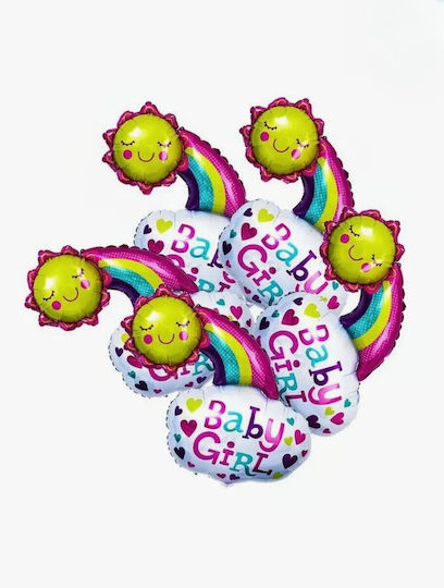 Baptism Foil Jumbo Pink Balloon 60cm