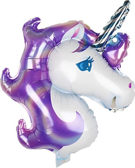Baloane Zi De Naștere Unicorn Folie Jumbo Violet 115 cm