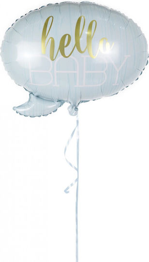 Alista Home Geburt Baby Folie Jumbo Blau 59cm