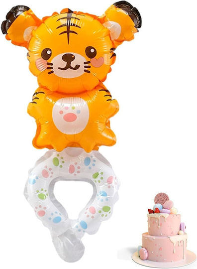 Geburtstags Luftballon Folie Braune 34cm