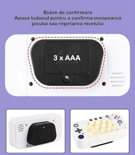 Alista Home Pop It Fidget Plastic Alb