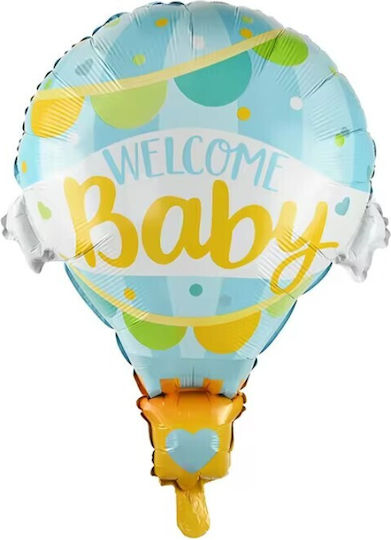 Baby Birth Foil Jumbo Blue Balloon 80cm