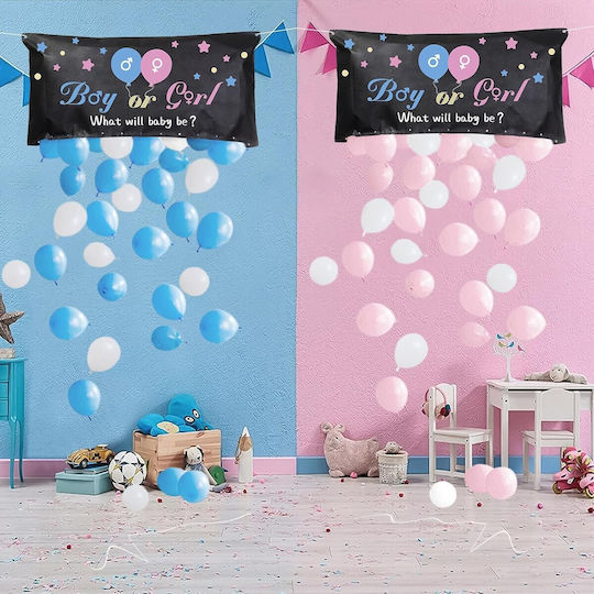 Balon Dezvăluire De Gen Latex Jumbo Roz 120 cm