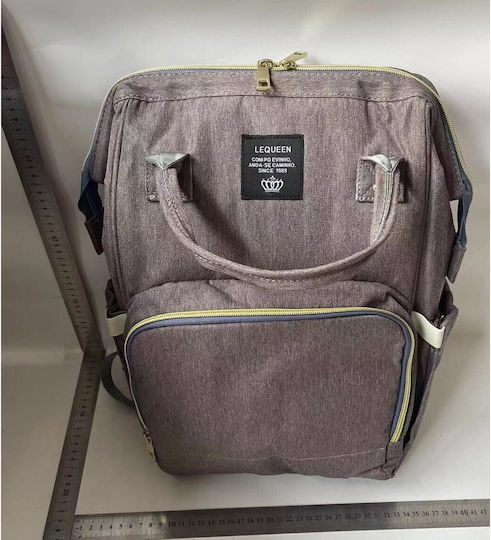 Alista Home Geantă-Alaieră Tip Rucsac Gri 43x18x26cm