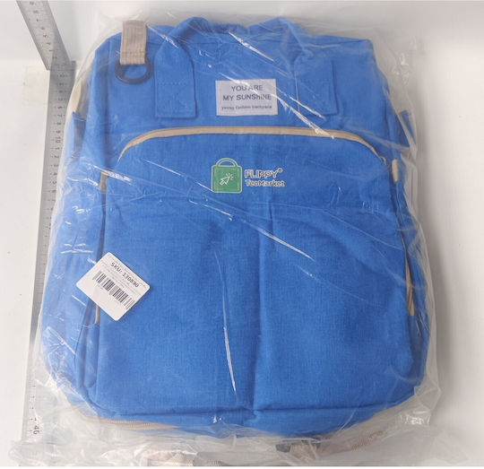 Alista Home Geantă-Alaieră Tip Rucsac Albastru Deschis 42x32x22cm