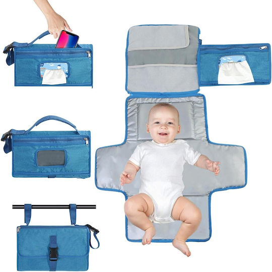 Alista Home Geantă-Allațieră De Umăr/De Mână Albastră 30x20cm