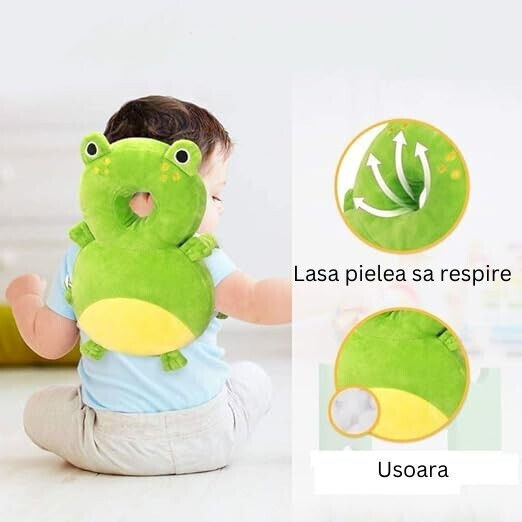 Alista Home Protecție Pentru Cap Din Material Textil În Culoare Verde 6x33x19cm