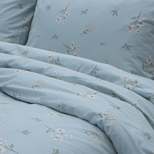 Lino Home Σετ Μονό 3τμχ 170x260εκ. Πράσινο Lino Home Σετ Μονό 3τμχ 170x260εκ. Πράσινο