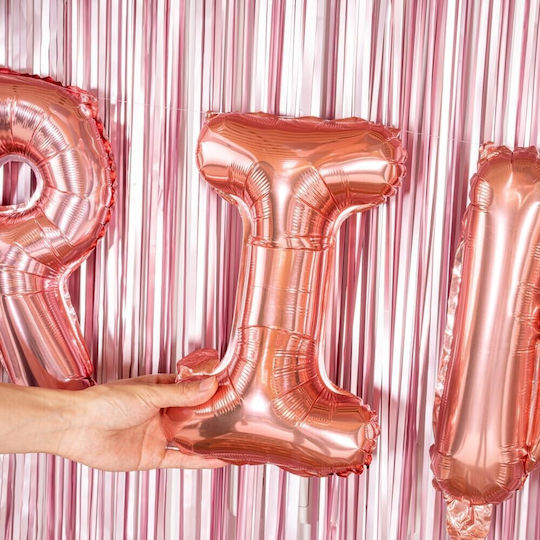 Scrisoare Ι Folie Rose Gold 40 cm