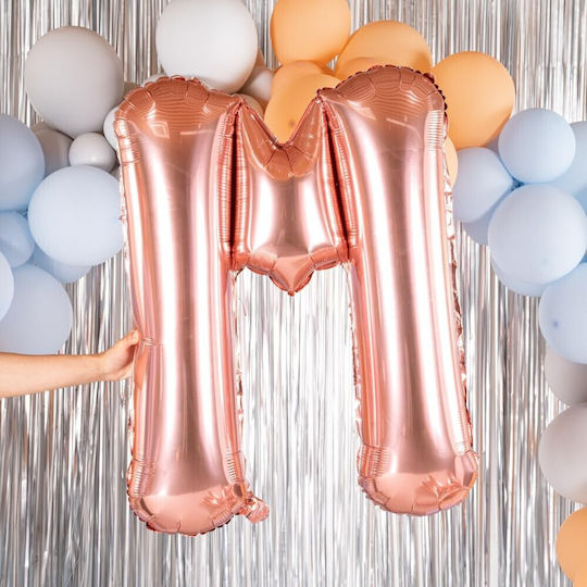 Scrisoare Μ Folie Jumbo Rose Gold 100 cm