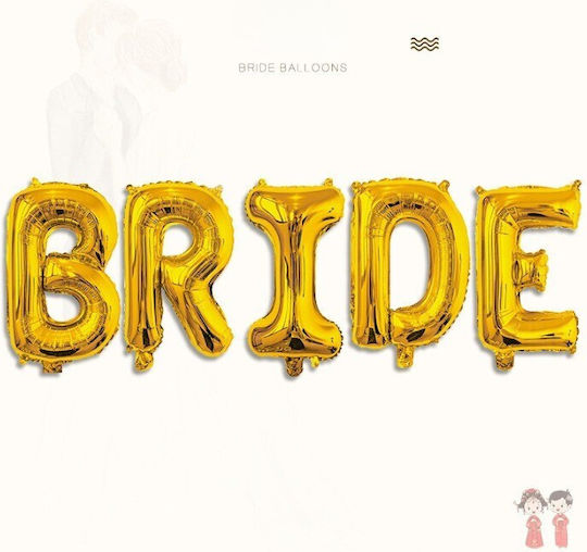 Foil Jumbo Gold Letter 100cm