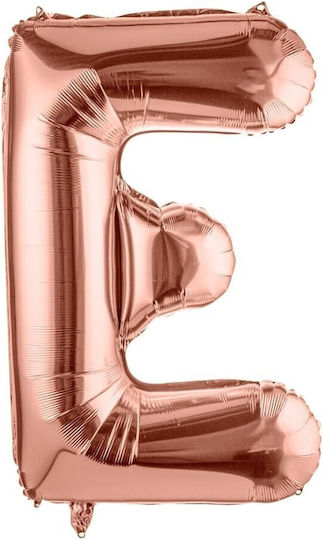 Scrisoare Ε Folie Jumbo Rose Gold 100 cm