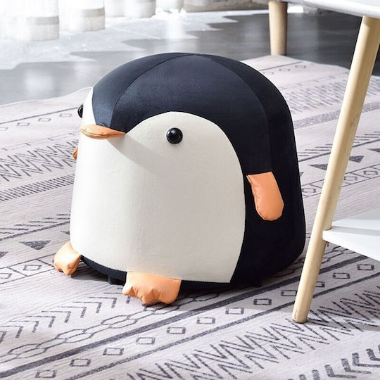 Kinderhocker Schwarz 25x29x29cm