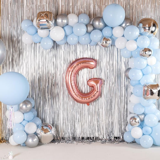 Letter G Foil Jumbo Rose Gold 80cm
