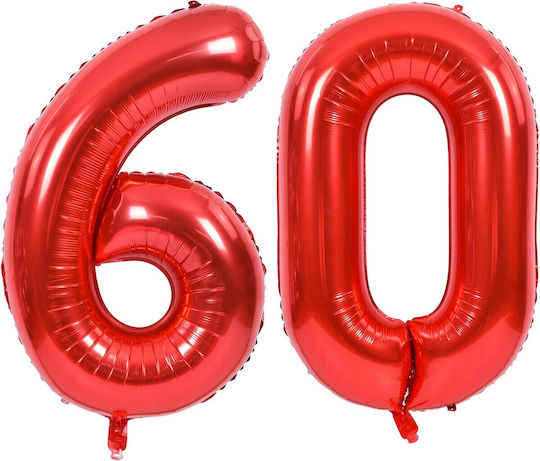 Номер 0 Фолио Червен 40см