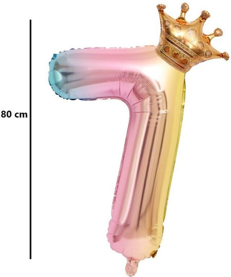 Anzahl 7 Folie Jumbo Transparent 80cm