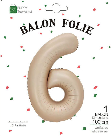 Αριθμός Foil Jumbo Διάφανο 100εκ.