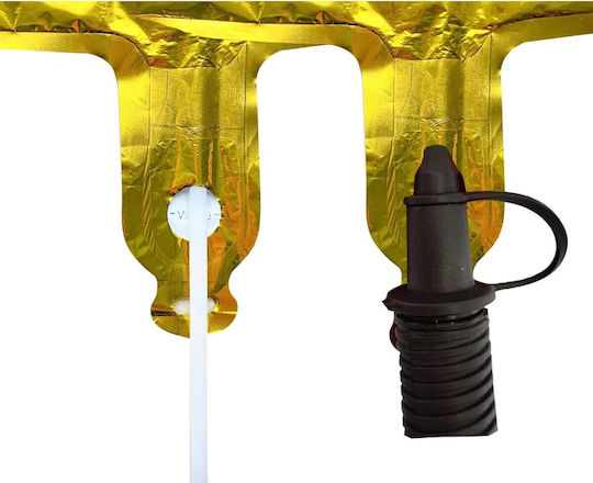 Număr 4 Folie Jumbo Auriu 81 cm