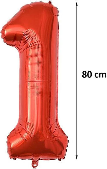 Anzahl 1 Folie Jumbo Rote 80cm