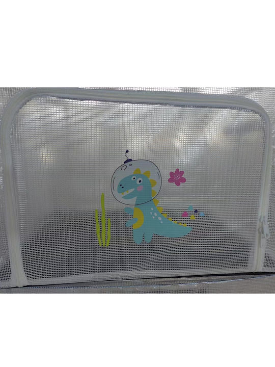 Alista Home Cutie de Depozitare pentru Copii din Țesătură Transparentă 50x40x33cm
