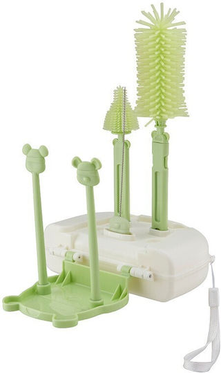 Alista Home Perie De Curățare Pentru Biberoane Verde 7 Bucăți