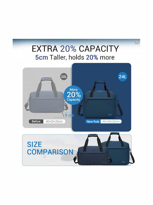 Men's Briefcase Navy Blue