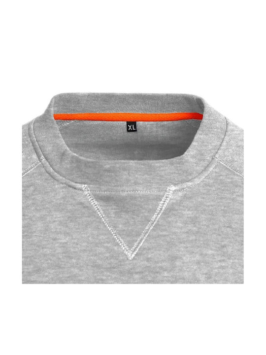 Unisex Work Sweatshirt Grey Melange Remo Pro Unisex Work Sweatshirt Grey Melange Remo Pro