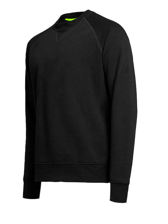 Unisex Φούτερ Εργασίας Μαύρο Remo Pro Sweatshirt Black