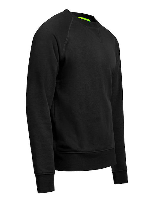 Unisex Φούτερ Εργασίας Μαύρο Remo Pro Sweatshirt Black