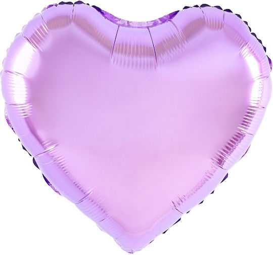Foil Heart Balloon Purple 40cm