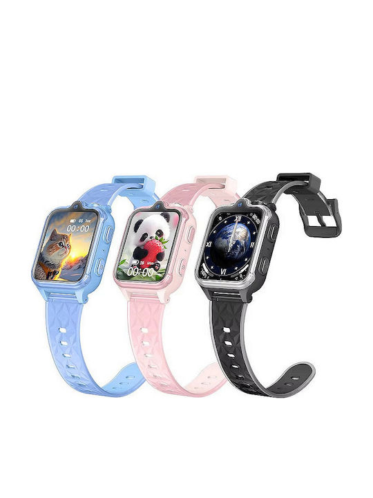 Nubki Παιδικό Smartwatch 4G με GPS & Κάμερα Ροζ