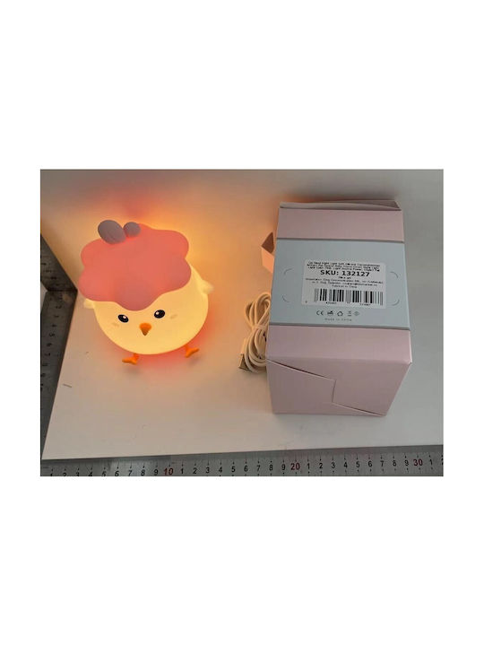 Alista Home Lămpi De Veghe Pentru Copii LED USB Roz Cald Cu Senzor