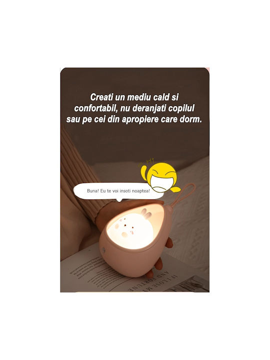 Alista Home Lămpi De Veghe Pentru Copii Led Usb Alb Cu Senzor