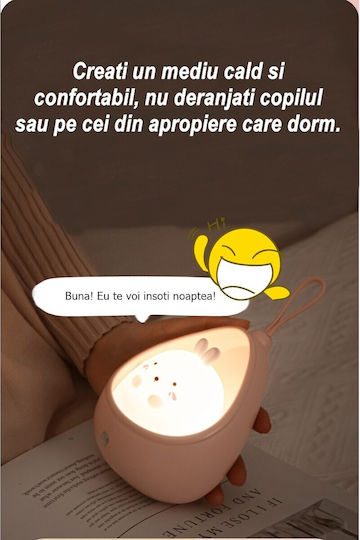 Alista Home Φωτάκι Νυκτός LED USB Λευκό με Αισθητήρα