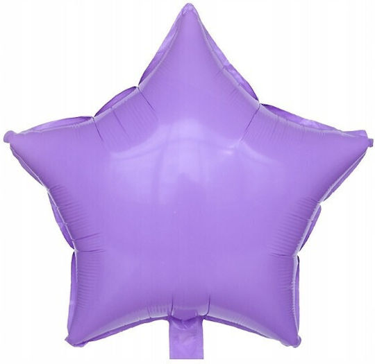 Balloon Star Foil Purple 40cm