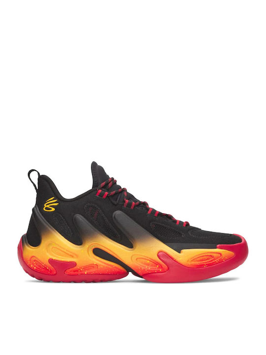 Curry 13 Niedrig Basketballschuhe Schwarz